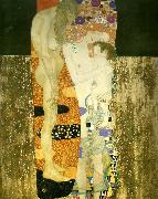 Gustav Klimt kvinnans tre aldrar, USA oil painting artist